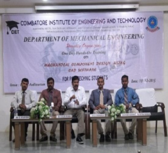 Coimbatore Institute of Engineering and Technology - [CIET]