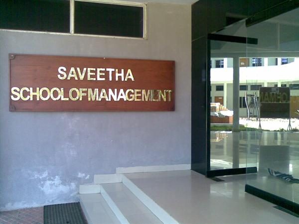Saveetha School of Management - [SSM]