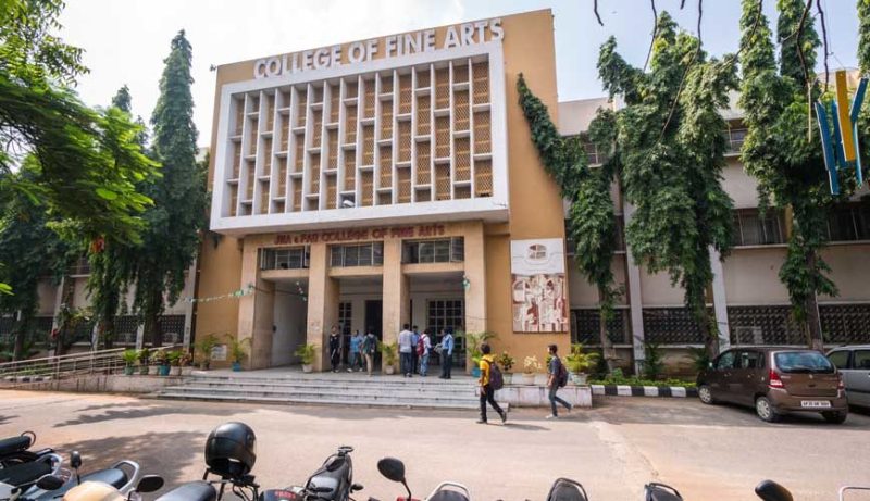 Jawaharlal Nehru Architecture and Fine Arts University - [JNAFAU] Logo