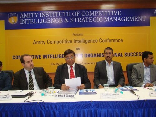 Amity Institute of Competitive Intelligence and Strategic Management - [AICISM] Logo