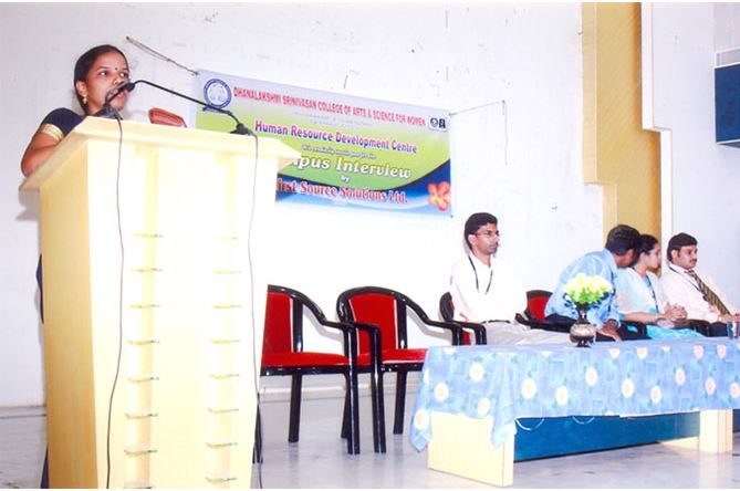 Dhanalakshmi Srinivasan College of Arts and Science for Women - [DSCAS]