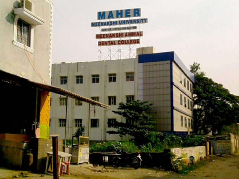 Meenakshi Ammal Dental College and Hospital, Maher University Logo