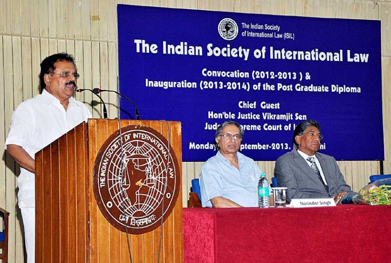 The Indian Society Of International Law - [ISIL] Logo