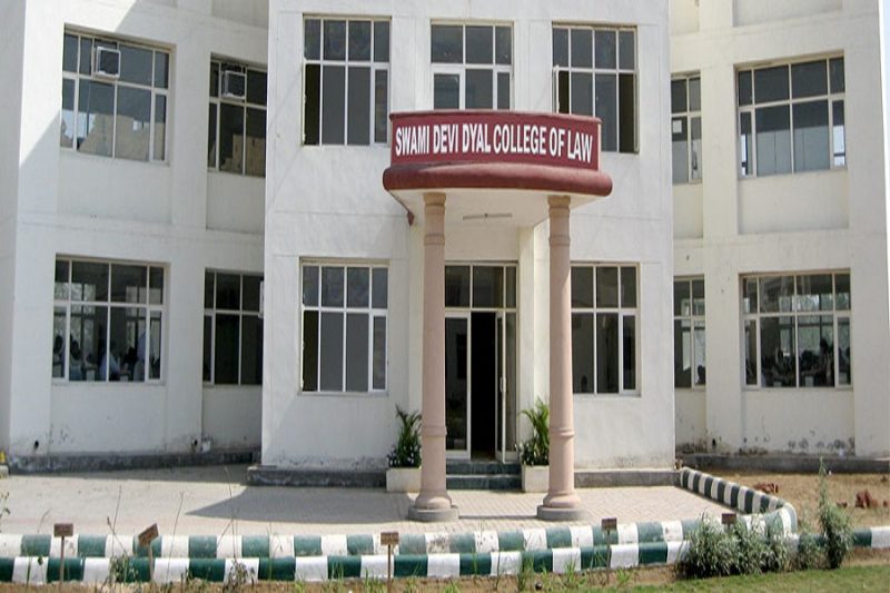 Swami Devi Dyal College of Law - [SDDCL]